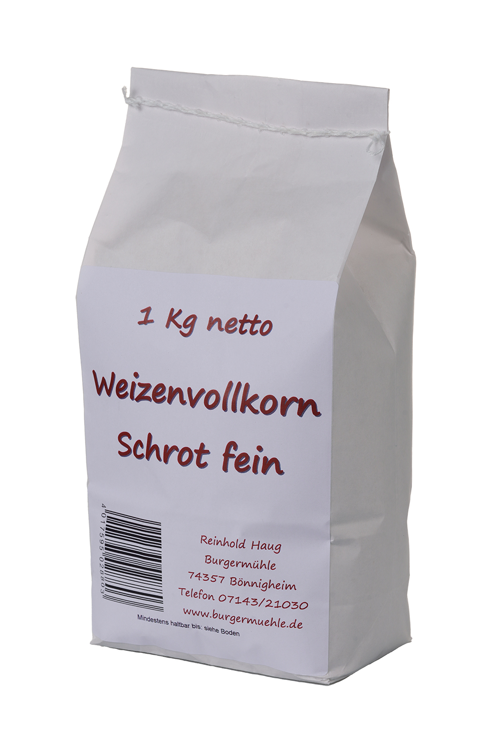 Weizenvollkornschrot fein