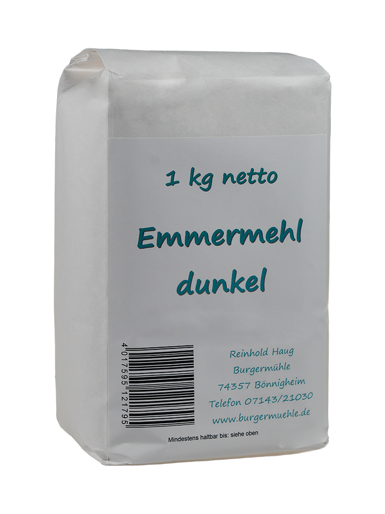 Emmermehl dunkel
